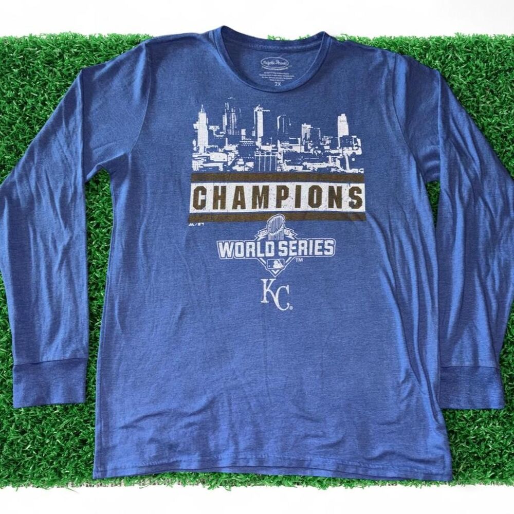 Mlb Men's Blue T-shirt